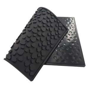Tapis de drainage de cuisine antidérapant en silicone, texture cœur, imperméable, isolant thermique, pour comptoir de bar et usage domestique quotidien - Product Image 3
