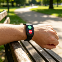 Bracelet GPS 4G pour personnes âgées et enfants, capteur de température, moniteur de fréquence cardiaque, SOS, suivi en ligne de la position mobile