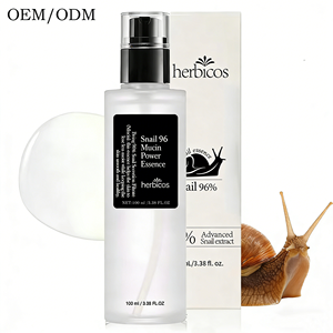 Productos Coreanos para el Cuidado de la <span class=keywords><strong>Piel</strong></span> al por Mayor con Marca Privada OEM, Esencia Hidratante Original con 96% de Mucina de Caracol, Suero Facial de Caracol - Product Image 1