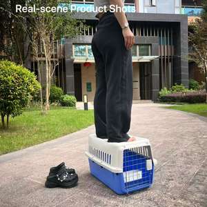 Marsupio per animali domestici approvato dalla compagnia aerea in plastica PP, <span class=keywords><strong>trasportino</strong></span> per cani e <span class=keywords><strong>gatti</strong></span> - Product Image 5