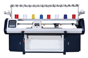 เครื่องถักเสื้อผ้าแบบอัตโนมัติระบบคอมพิวเตอร์สองระบบ MaxZing ใช้พลังงานจากเครื่องยนต์ สำหรับถักเสื้อสเวตเตอร์ หมวก และผ้าพันคอ - Product Image 2