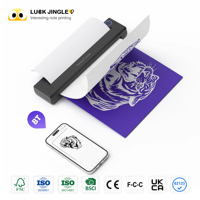 Imprimante thermique pour pochoirs de tatouage Luck Jingle A46 personnalisée 203 DPI 8 pouces A4 pour salon de tatouage