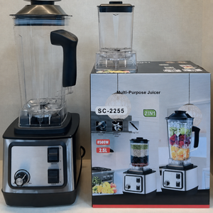 Licuadora Multifuncional <span class=keywords><strong>de</strong></span> 8500W y 2.5L para el Hogar, Procesador <span class=keywords><strong>de</strong></span> <span class=keywords><strong>Alimentos</strong></span> para Smoothies, Picar Carne, Comida para Bebés y Leche <span class=keywords><strong>de</strong></span> Soya - Product Image 3