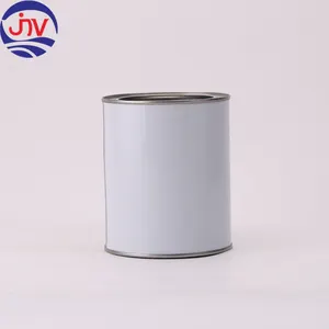 China Supplier Direct Sale 1L Round Metal Cans for Auto Paint