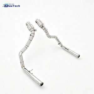 Downpipe de performance de haute qualité pour Mercedes Benz G500 W464 G550 M176 4.0T V8 en acier inoxydable 304, fixation directe par boulons - Product Image 4