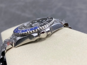Super quality Waterproof <b>mechanical</b> <b>watch</b> 41mm 904L steel VS factory V3 DD3285 movement GMT <b>watch</b> black blue - Product Image 2