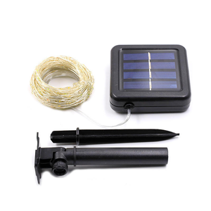 Luci a Stringa Solari Impermeabili IP44 per Interni/Esterni con Filo di Rame per Decorazioni Natalizie, Feste, Giardino e Festività - Product Image 6