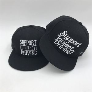 Casquettes Hip Hop personnalisées en gros avec logo brodé 3D en relief, casquette snapback de luxe avec design de logo personnalisé - Product Image 1