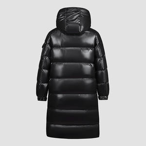 Chaqueta de plumón chenilla larga con capucha de talla grande, de alta calidad, superventas de invierno, con relieve brillante, para deportes transfronterizos y transmisiones en vivo para adolescentes - Product Image 4