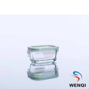 Contenitore per alimenti contenitore per forno a microonde in <span class=keywords><strong>vetro</strong></span> borosilicato alto - Product Image 4