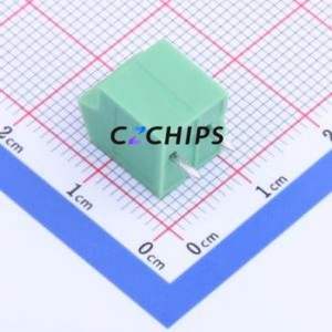 KF250NH-5.0-2P Spring Terminal Block Through hole Component (THT),P=5mm Connector 1x2P 5mm Green 2P - Product Image 2