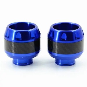 Deslizador de Motocicleta de Aleación de Aluminio y Fibra de Carbono, Piezas Modificadas con Protección Anticaída, Copa de Horquilla Delantera, Accesorios Anticolisión - Product Image 6