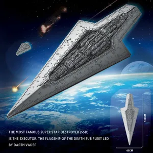 13134 MOC-15881 Executor Class Plan Space Dreadnought, Bloques de Construcción de Plástico para Adultos - Product Image 2