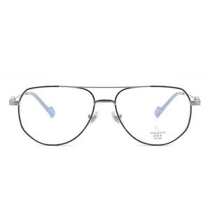 2023 Super Venda Moda Optik Optika Óculos De Metal Eye Wear Spectacle Frames Espejo Optico Optique Óculos Quadros Espejo Optica