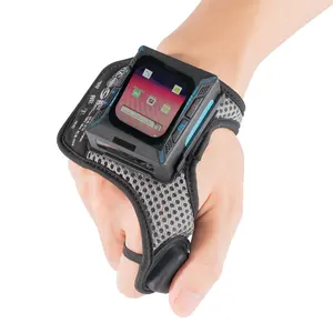 Data Visible Android 10 Wearable Mobile Computer WIFI Bluetooth 1D 2D QR Code Barcode Scanner Glove Mini DPAs For Airport