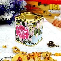 Usine de petites boîtes carrées de qualité alimentaire pour l'emballage du thé Boîte en fer blanc vide pour boissons OEM de Chine Boîte à thé ronde en métal blanc