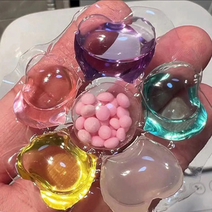 Capsules de lessive, perles de lessive, savon de lessive parfumé, lessive naturelle en dosettes, dosettes de lavage 6 en 1 - Product Image 2