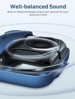 Tribit StormBox-altavoz Micro BT resistente al agua IP67, altavoz portátil para exteriores con sonido fuerte