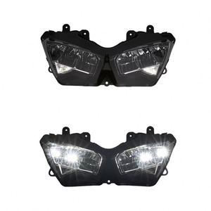 Phare avant LED Yongjin avec feux de jour DRL, faisceau haut et bas, pour Kawasaki <span class=keywords><strong>Ninja</strong></span> 400 2018-2023 - Product Image 3