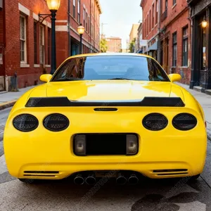 ชุดตกแต่งสปอยเลอร์กลางด้านหลังรถยนต์ StarNav สำหรับ ZR1 รุ่น Extended Style ปี 1997 1998 1999 2000 2001 2002 2003 2004 - Product Image 2