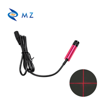 Module laser rouge à focalisation réglable 650nm 660nm D12mm 0.5mW 1mW 5mW 10mW 3V 5V 12V 24V Haute précision Grade industriel