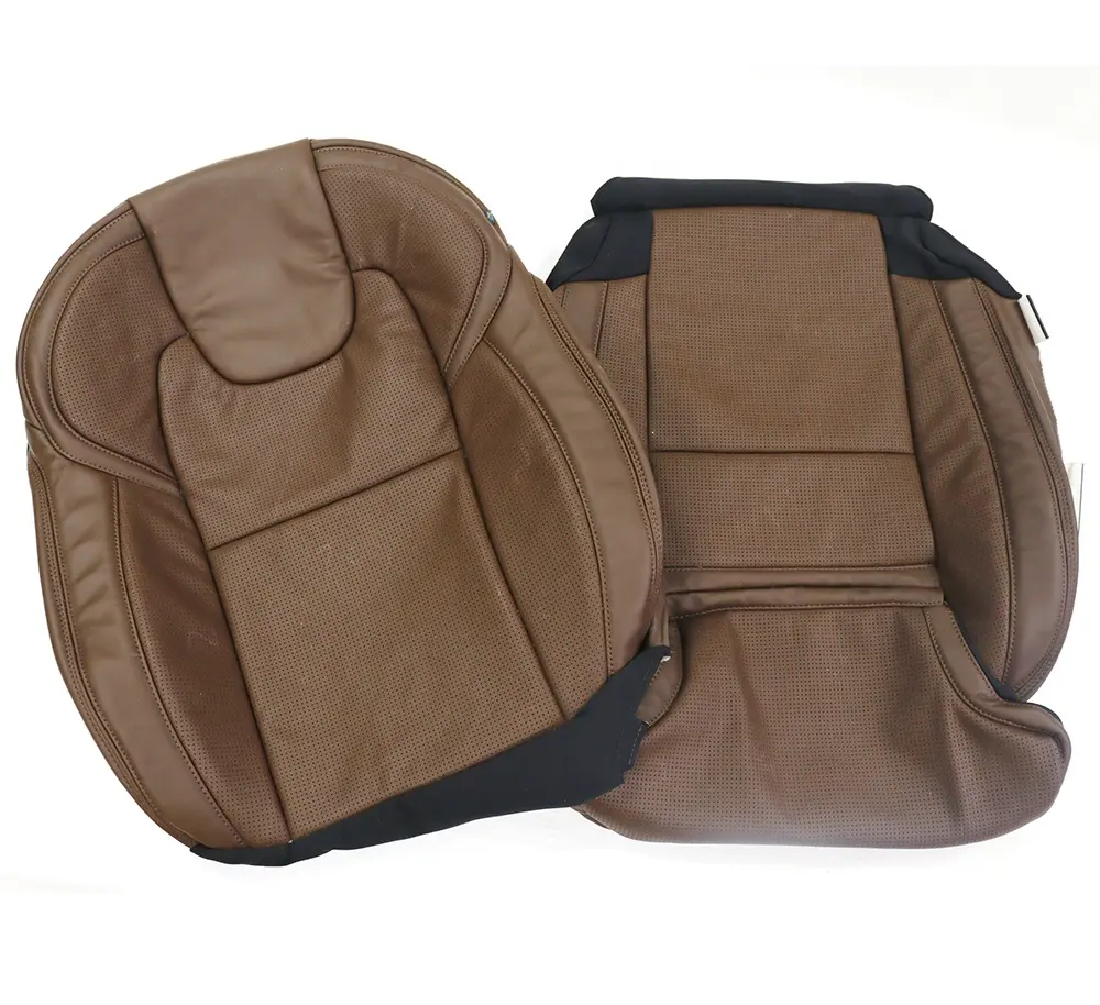 Bondvo для volvo xc90 s90, Лидер продаж, индивидуальный кожаный чехол для автомобильного сиденья, темно-коричневый полный комплект, Универсальная автомобильная подушка премиум-класса