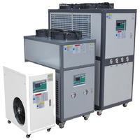 Refroidisseur de glycol à recirculation Xuren pour la réfrigération industrielle avec une capacité de refroidissement de 150-198 kW, conception à calandre tubulaire, facile à utiliser