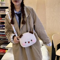 Sac à dos en peluche mignon Bubu Dudu, sac bandoulière Yier Panda Bear, porte-monnaie Kawaii, sac à bandoulière, peluches douces pour cadeau de petite amie
