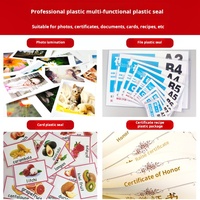 Plastifieuse de bureau pour usage domestique, plastifieuse universelle pour photos A4 A3, machine à presser les films