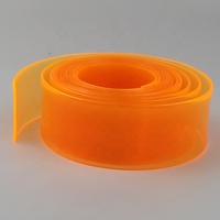 Vente Flash : Sangle en PVC souple fluorescent transparent de 38 mm, étanche, CG CG-PS103, 50 m par rouleau, pour chaussures, sacs et bagages