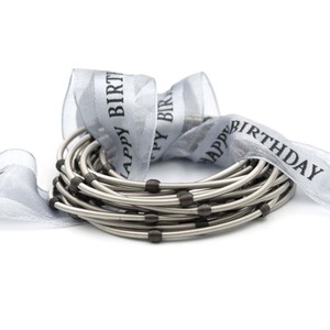 Meilleure vente Vintage acier inoxydable guitare chaîne or perles perlées printemps bracelet bijoux pour surfeur - Product Image 2