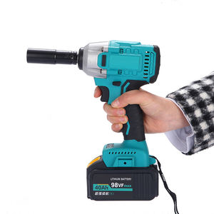 Clé à chocs électrique sans fil DIY 21V, moteur sans balais, couple maximal 320N.m, batterie lithium 4-7.<span class=keywords><strong>5Ah</strong></span> - Product Image 2