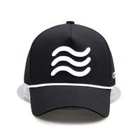 Cappellino Sportivo di Alta Qualità con Logo Personalizzato, 5 Pannelli, Fori Tagliati al Laser, Impermeabile, per Golf e Baseball
