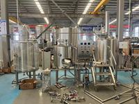 Le kit de brassage domestique automatique de 100L comprend un équipement de fermentation pour restaurants et fermes de 100L