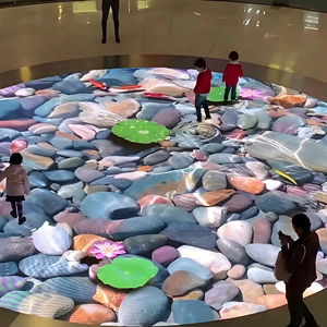 Mur vidéo intérieur, système d'affichage 3D, écran LED imperméable, sol de danse interactif, dalle d'affichage LED P3.9 - Product Image 3