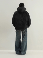 Blouson Bomber à Capuche Brodé Épais, Ultra-léger, Chaud, Imperméable et Anti-taches, en Tissu Personnalisé, Vente en Gros OEM 2026 - Collection Printemps