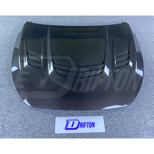 ฝากระโปรงคาร์บอนไฟเบอร์ลายรังผึ้งสไตล์ VA สำหรับ Infiniti Q60 ปี 2016-2022 - Product Image 2