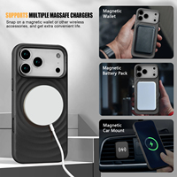 Étui de protection en cuir véritable pour iPhone 18 Pro/18 Pro Max - Housse antichoc magnétique - Vente en gros OEM ODM