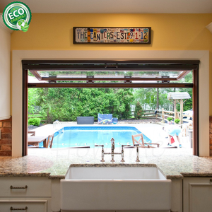 Factory Direct American-style Aluminum Foldable Sliding <b>Window</b> With Thermal Break Folding <b>windows</b> Soundproof For Kitchen - Product Image 3