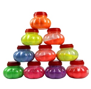 Échantillon gratuit d'approvisionnement d'usine de résine de colorant fluorescent pigment bleu plus brillant pour le plastique <span class=keywords><strong>slime</strong></span> - Product Image 4