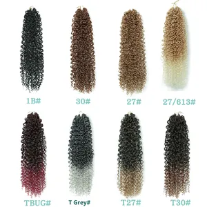 Extensiones de Cabello de Fibra Sintética de Alta Temperatura, Estilo Crochet Curl, Instant Noodles Yanky Twist, para Comercio Exterior - Product Image 2