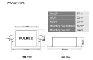 12V 24V 36V 48V Đến 5V 3A <span class=keywords><strong>Micro</strong></span> Mini <span class=keywords><strong>USB</strong></span> Car Charger Adapter DC DC Bước Xuống Buck Điện Áp Chuyển Đổi Cho CCTV DVR Camera GPS - Product Image 6