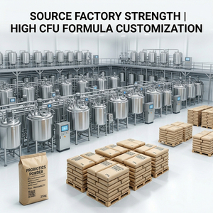 Poudre de probiotiques à haute activité 10 milliards d'UFC Supplément de Lactobacillus |   Formule OEM et ODM de qualité alimentaire - Product Image 1