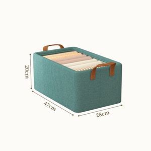 Nouvel Organisateur de Vêtements Pliable de Haute Qualité pour Jeans en Tissu Cationique – Rangement de Tiroir pour Vêtements - Product Image 2