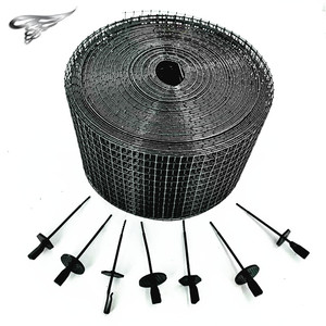 6 pouces X 100ft Fabrication Vente Chaude Durable Panneau Solaire Oiseau Dissuasif Maille PVC Enduit Oiseau Barrière Répulsif Panneau Solaire Maille - Product Image 4