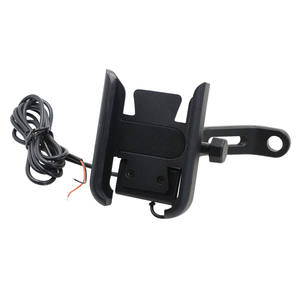 Support de téléphone portable pour <span class=keywords><strong>vélo</strong></span>, universel, pour moto, chargeur Usb, Dc12V - Product Image 1