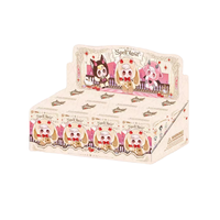 Nouveauté très demandée : 8 figurines en peluche PVC de la série Feeco Spell Lost, boîte de 8 pièces, porte-clés et breloques Kawaii, échelle 1/12