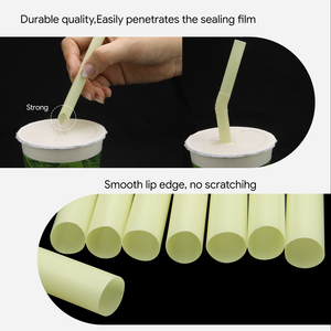Pailles à boire en <span class=keywords><strong>plastique</strong></span> souple PP jetables colorées de haute qualité en gros - Product Image 4