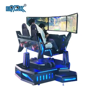 Simulador De Juego De Realidad 2 Seat 9d Vr Three Axis Three Screen Racing Car Simulator Virtual Reality Game Simulator
