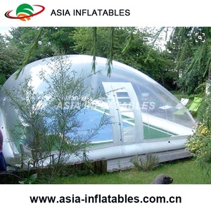 Dôme à <span class=keywords><strong>bulles</strong></span> transparent géant pour la <span class=keywords><strong>piscine</strong></span>, tente de couverture de <span class=keywords><strong>piscine</strong></span> gonflable - Product Image 6